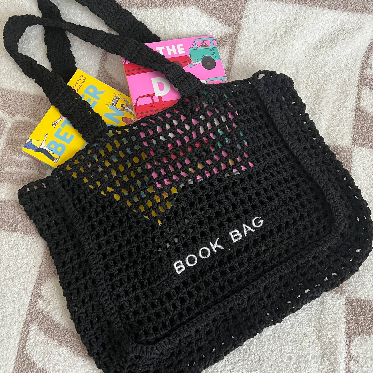 Summer Book Bag: Black