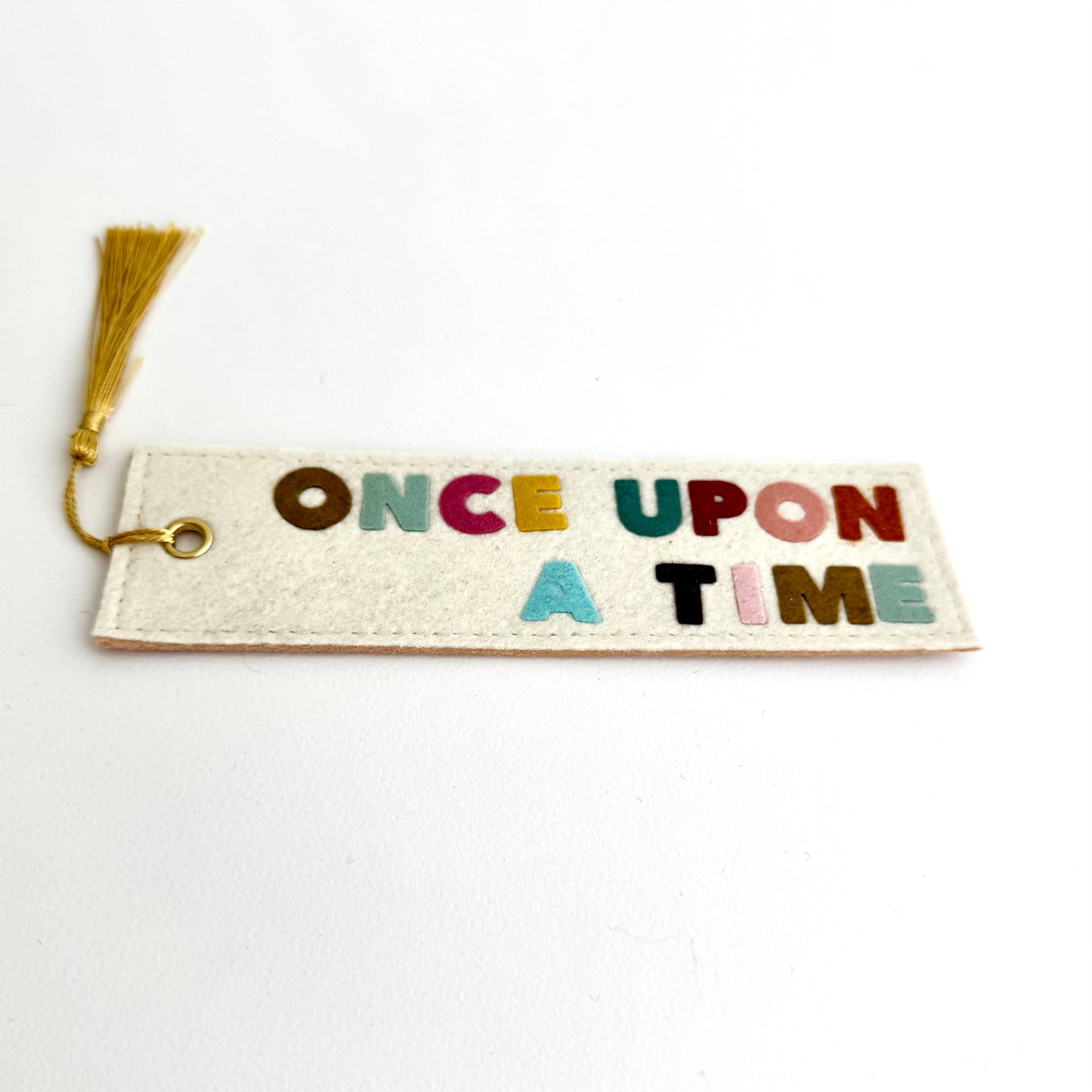 Once Upon A Time Felt Bookmark