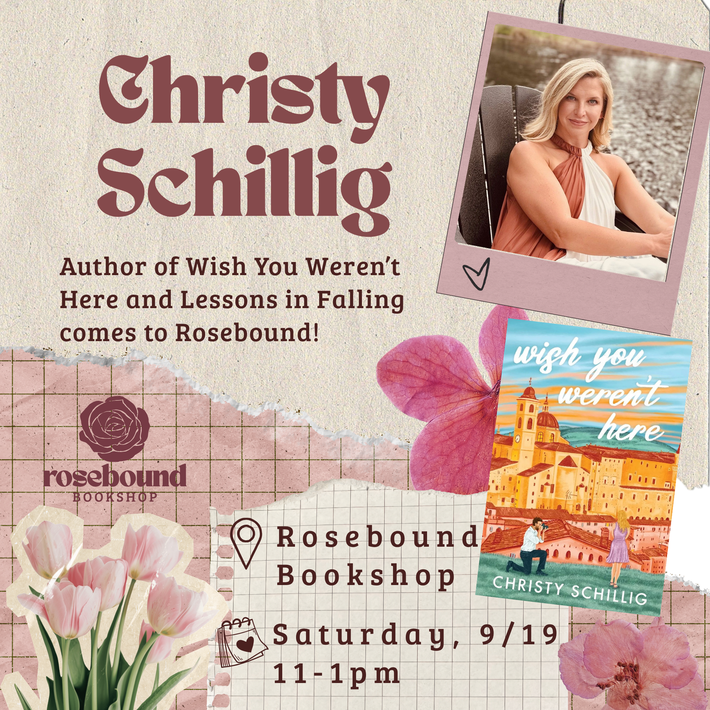 Author Signing with Christy Schillig - September 19, 2026