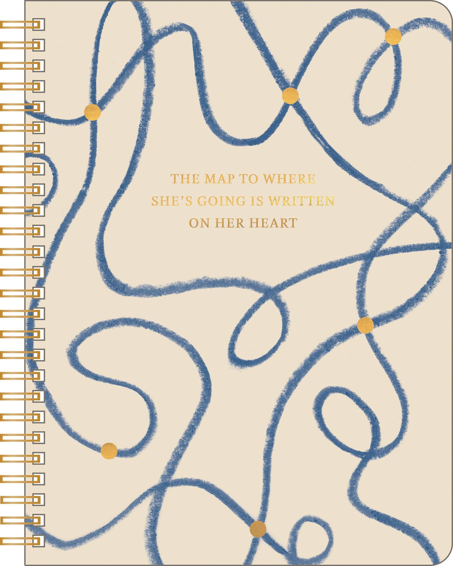 Spiral Ntbk - The map to where she's going