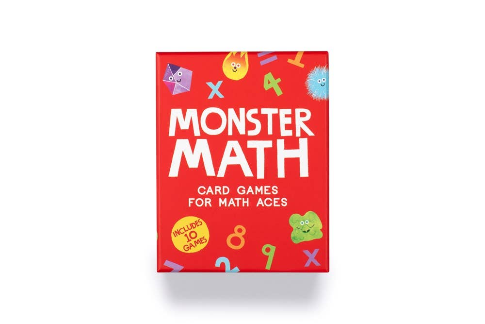Monster Math: Card Games That Create Math aces