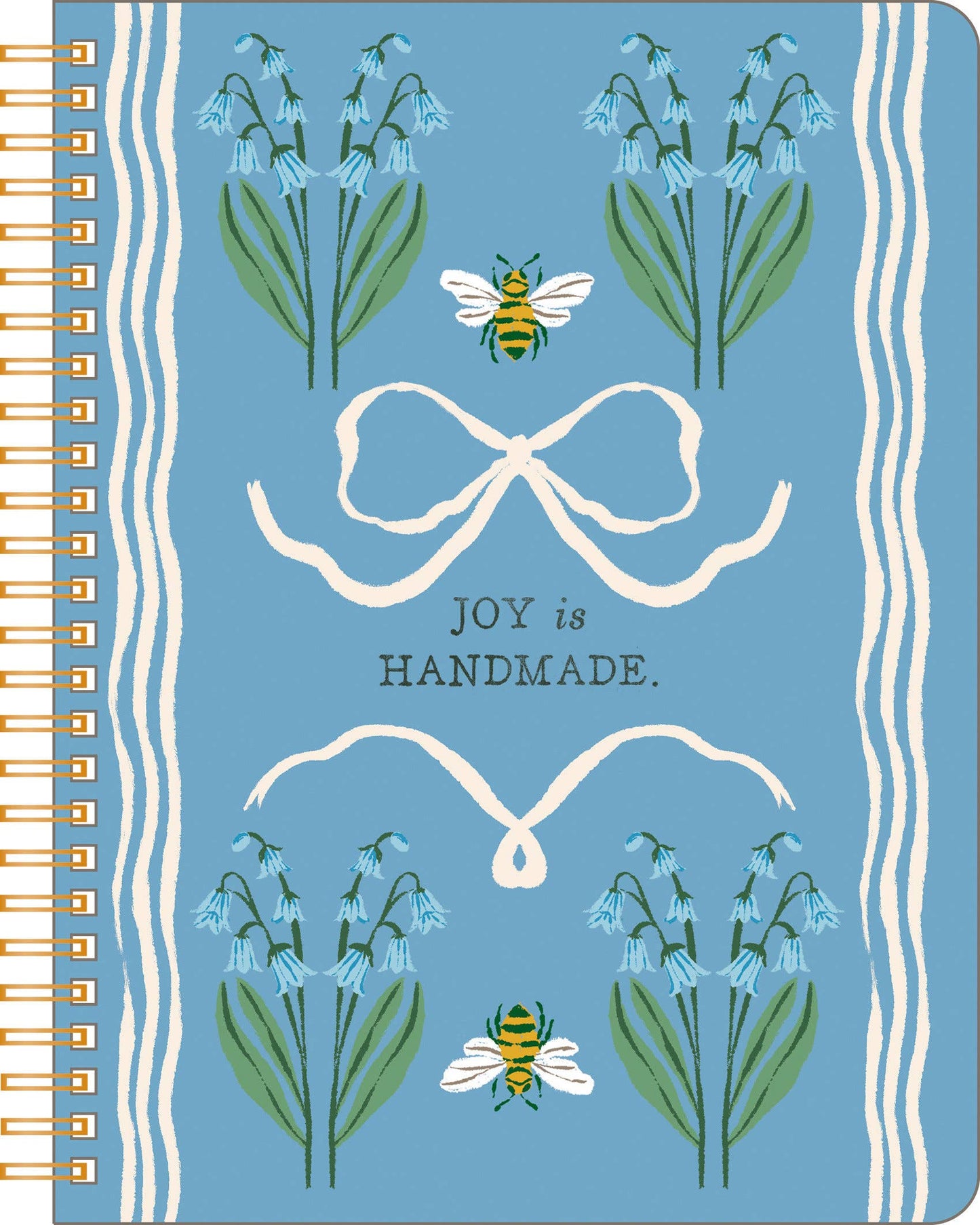 Spiral Notebook - Joy is handmade
