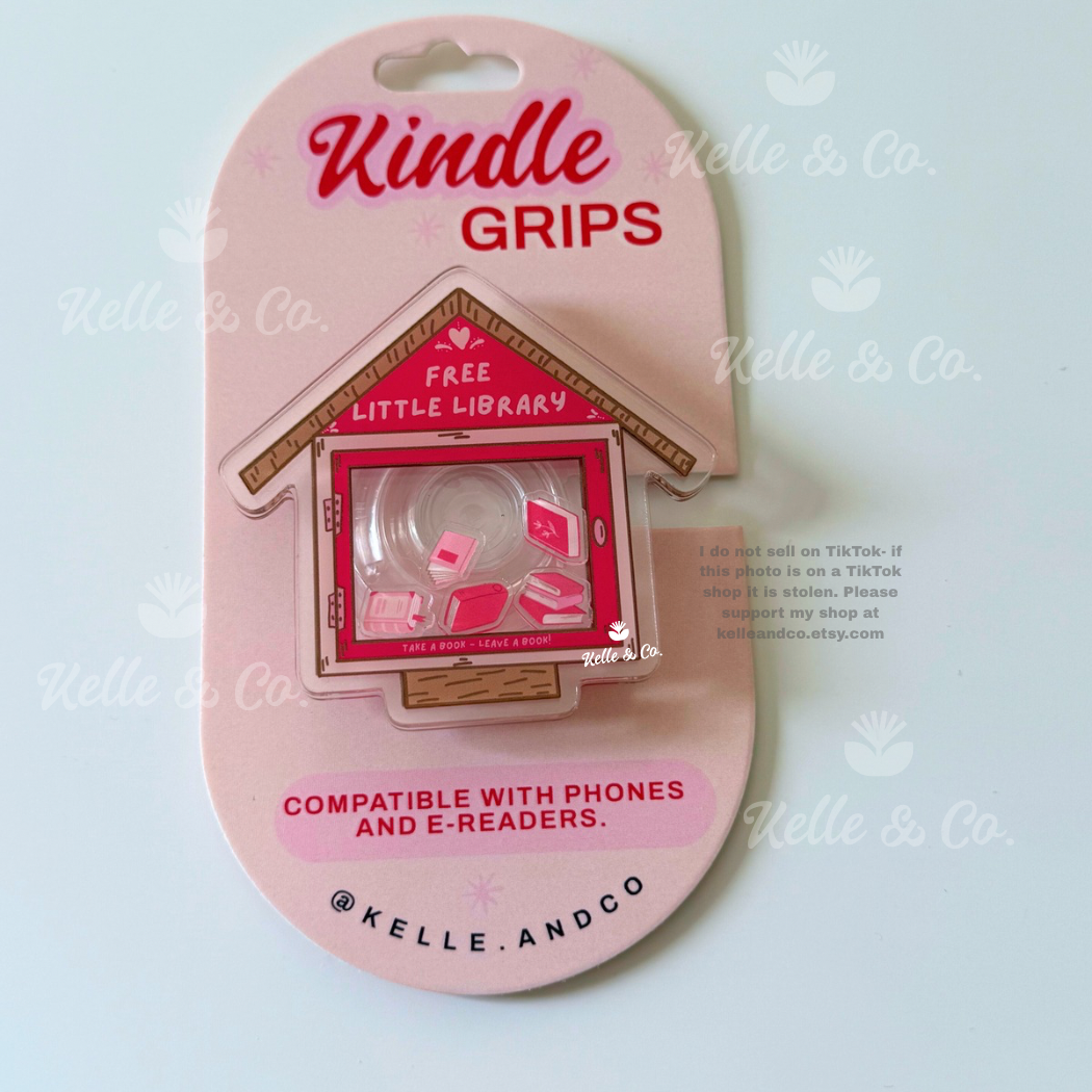 Little Library Shaker MagSafe Kindle Grip | Kindle case grip: Make it Magsafe