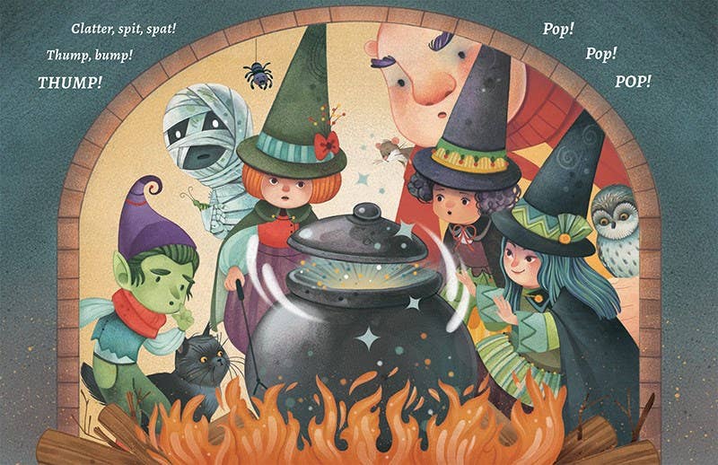 Three Little Witches and the Spooky Old House by Peggy Archer – photo 6