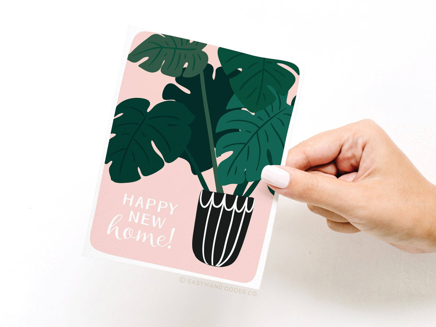 Happy New Home House Plant Greeting Card