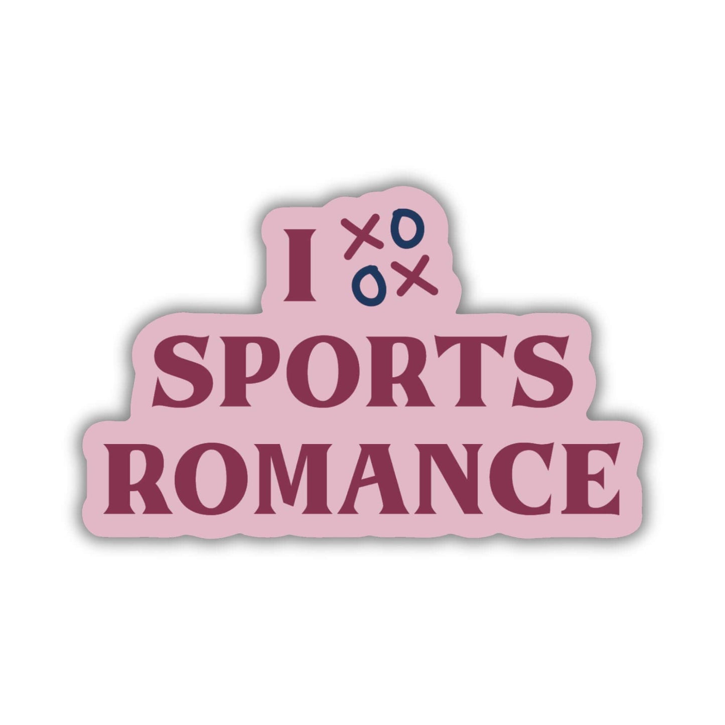 I Love Sports Romance Sticker