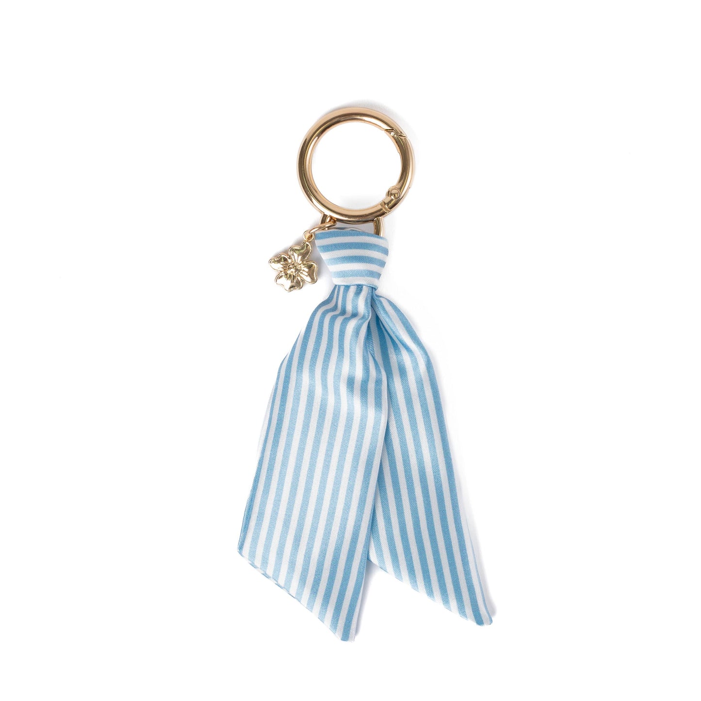 Floral Satin Keychain: Waterfall Floral