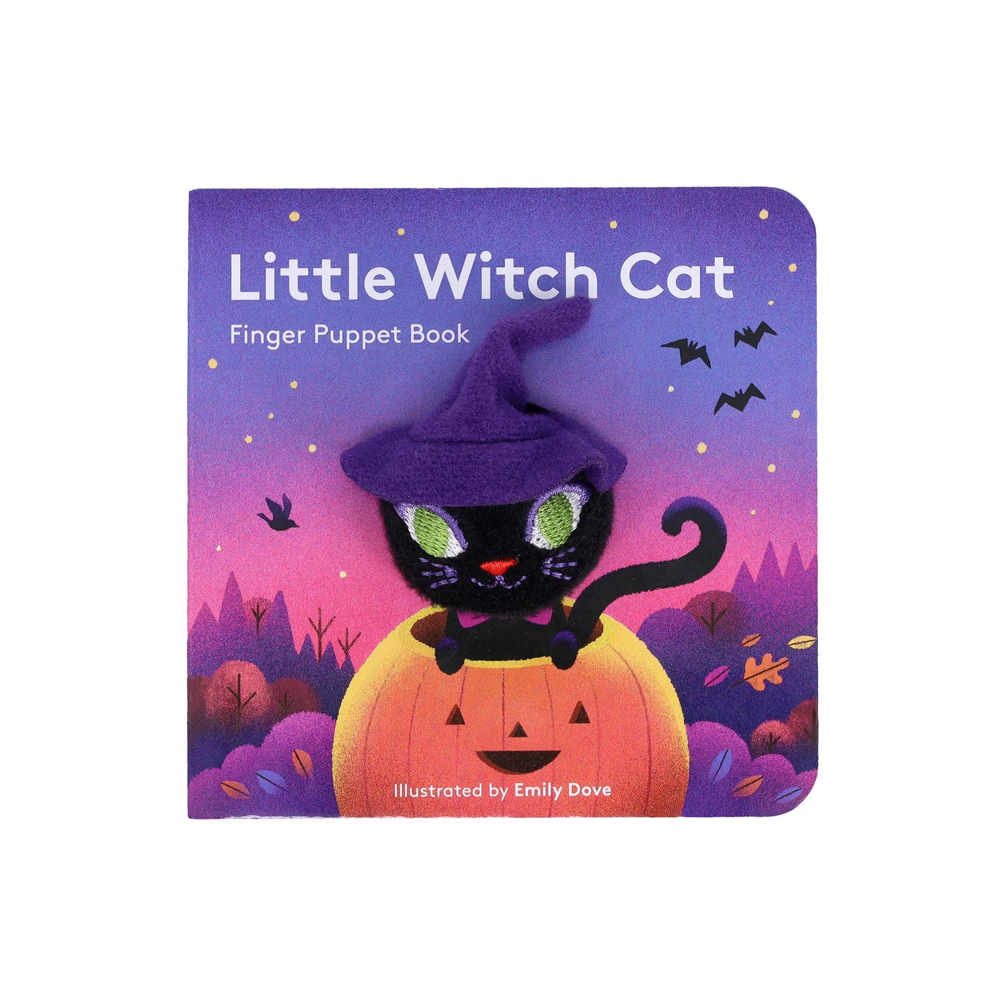 Little Witch Cat: Finger Puppet Book