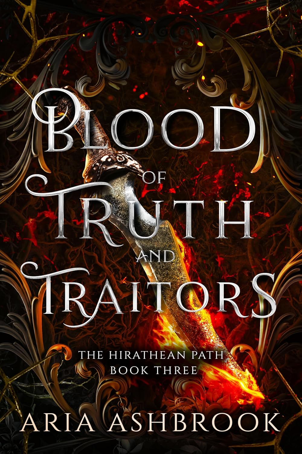 Cover of Blood of Truth & Traitors (Hardcover) by Aria Ashbrook