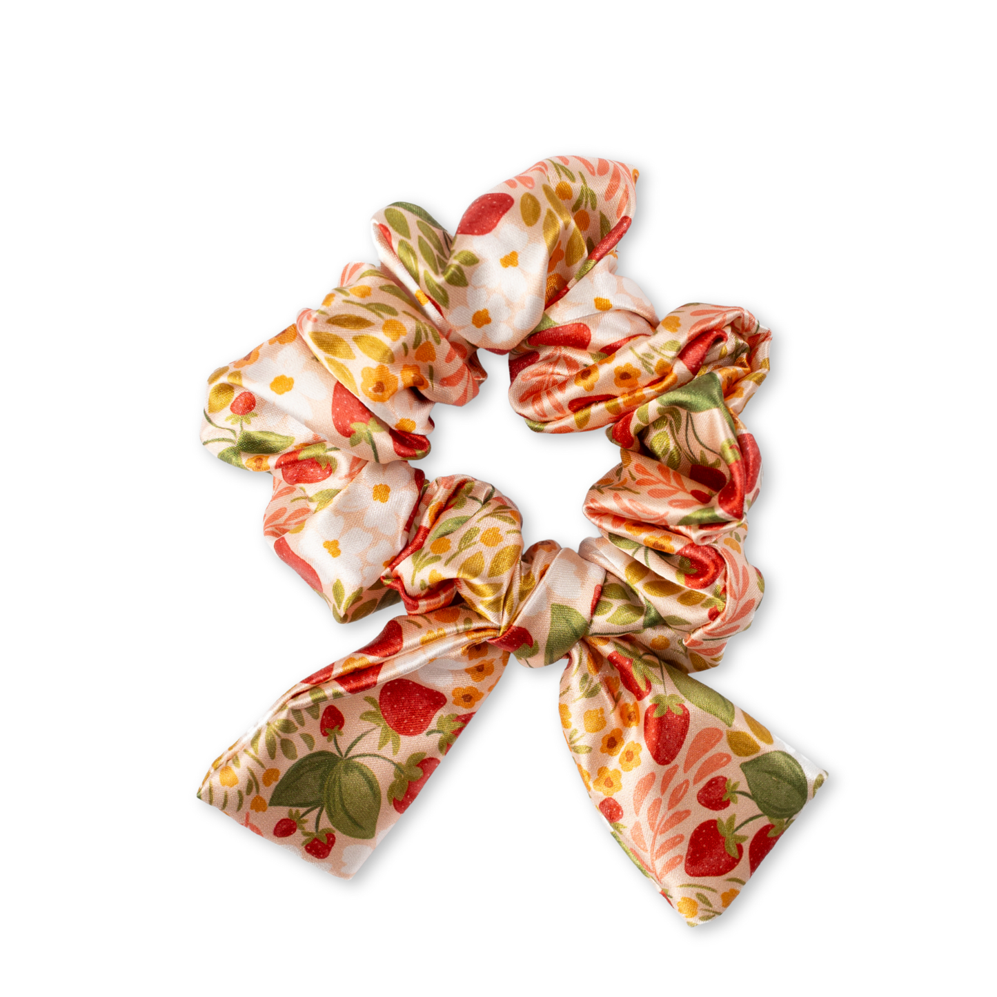 Satin Scrunchie: Terracotta