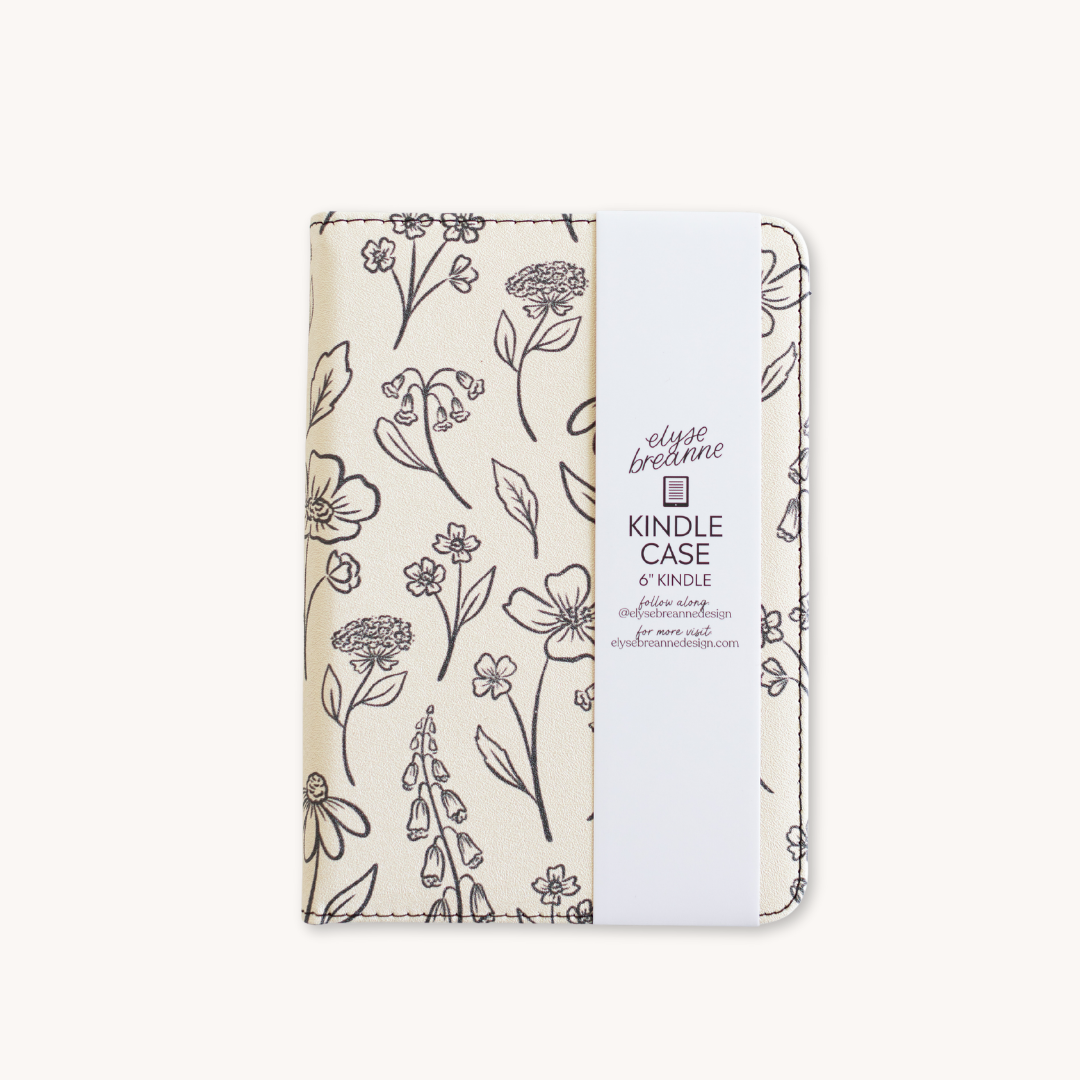 Pressed Floral Kindle Case