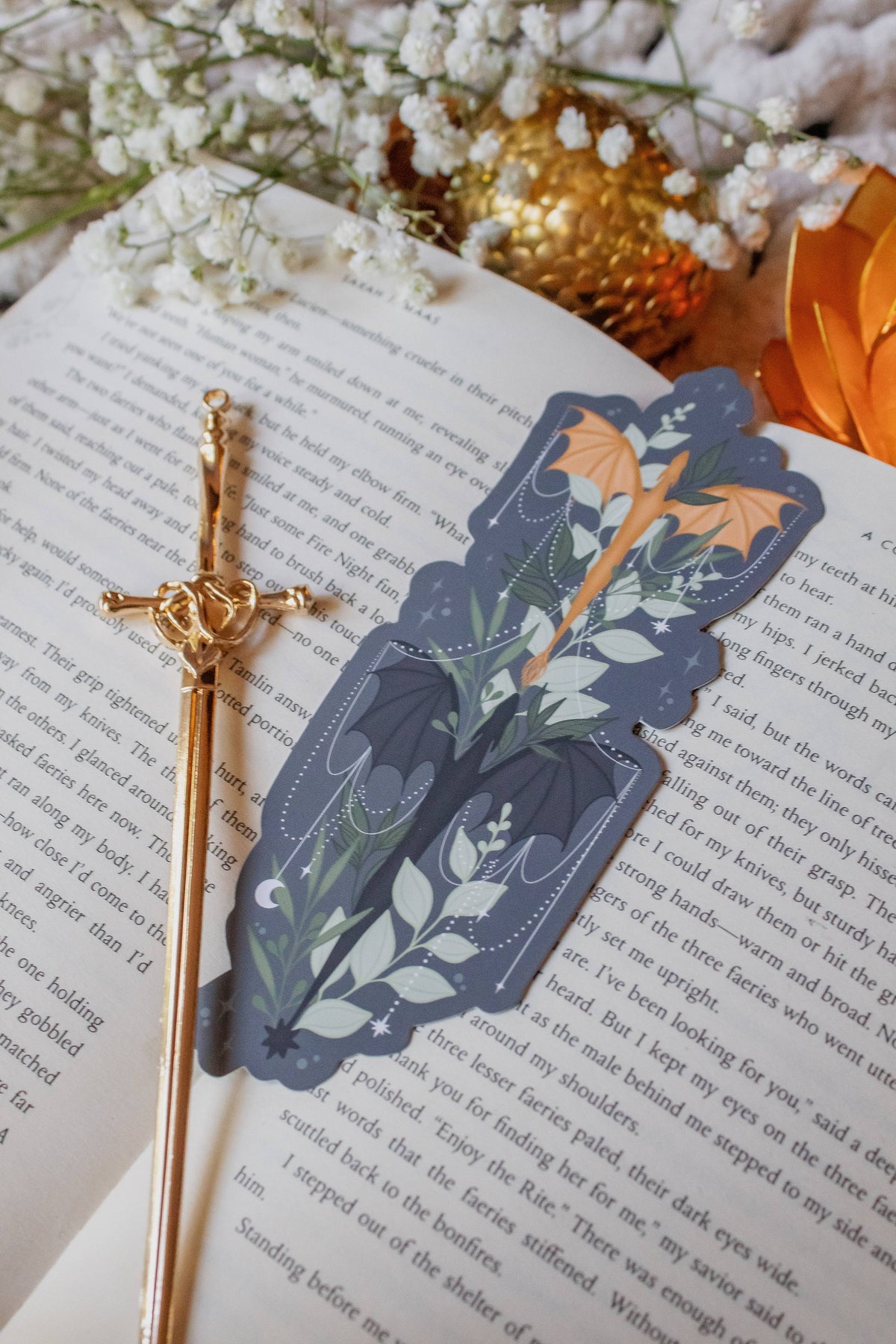 Fourth Wing Tairn and Andarna Bookmark – photo 2
