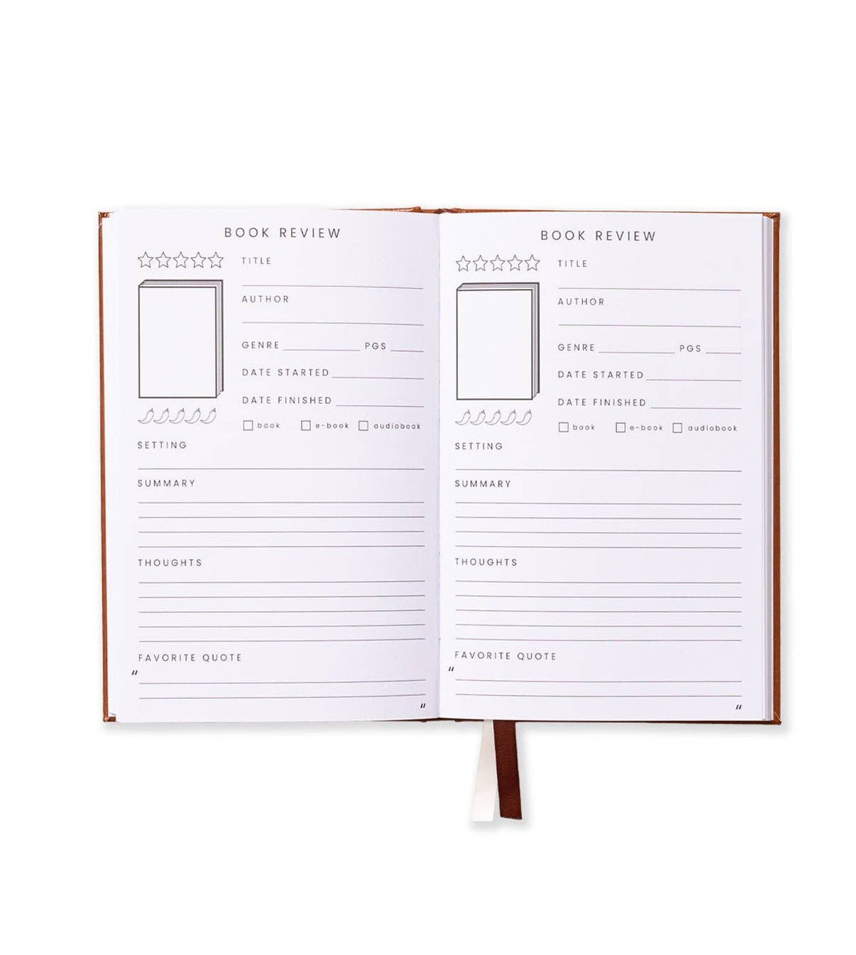 Book/Reading Journal Black – photo 6