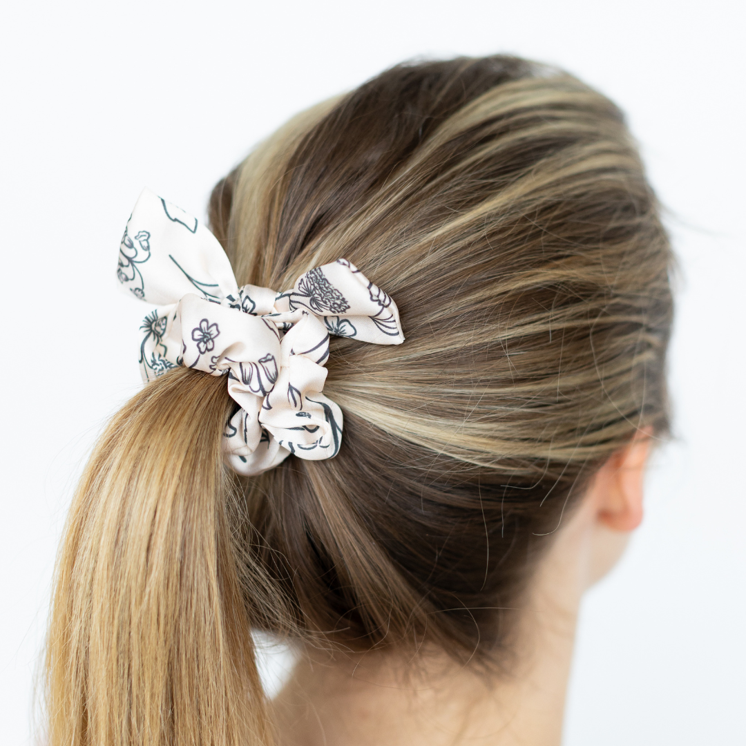 Satin Scrunchie: Terracotta