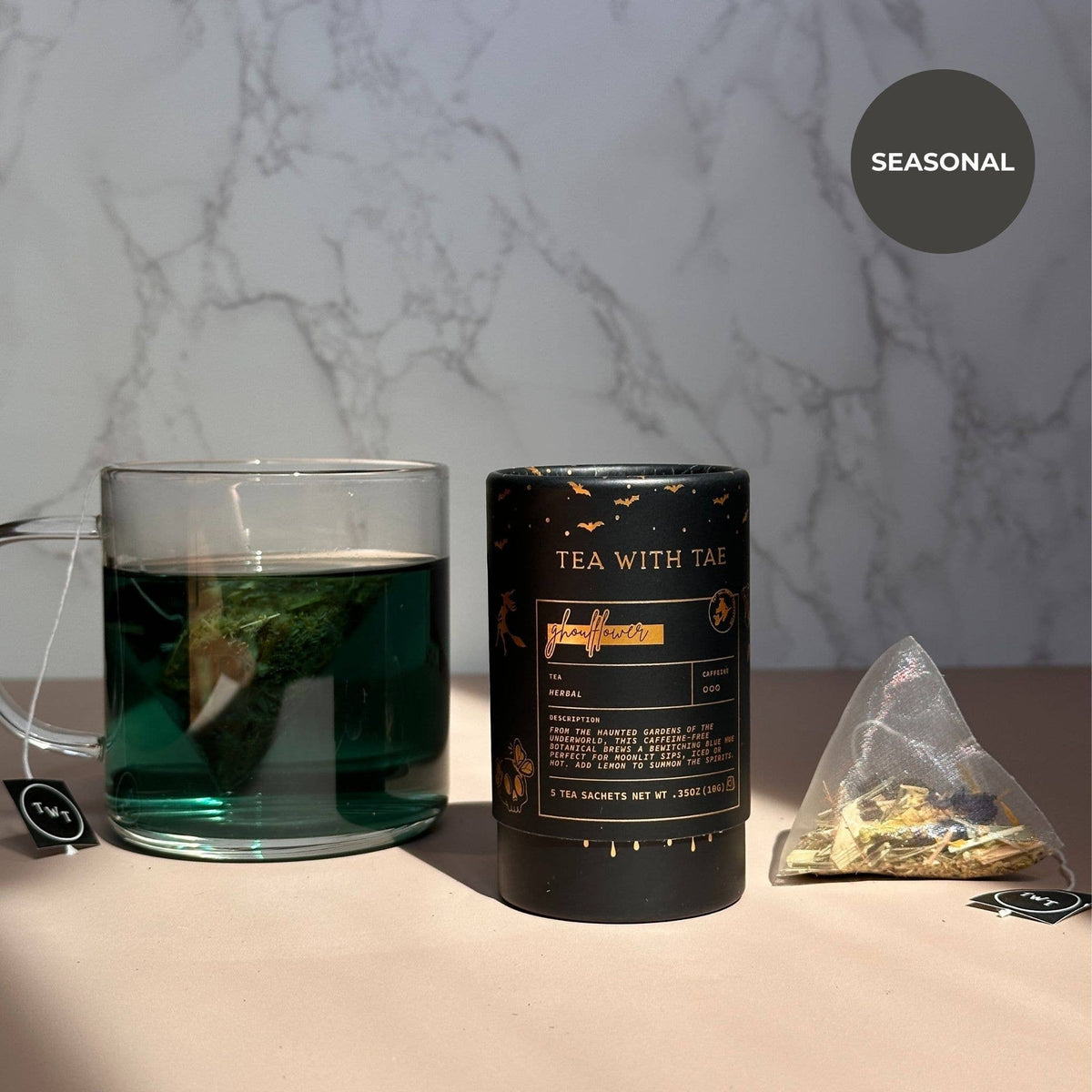Ghoulflower Halloween Mini Tea Tube Gift – photo 2