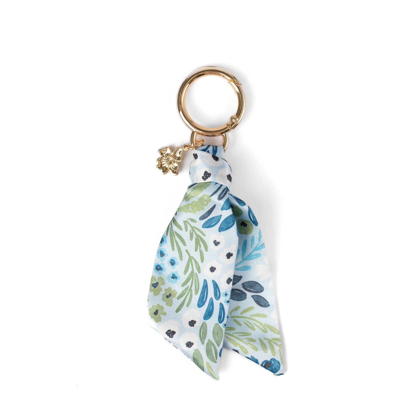 Floral Satin Keychain: Summer Meadows