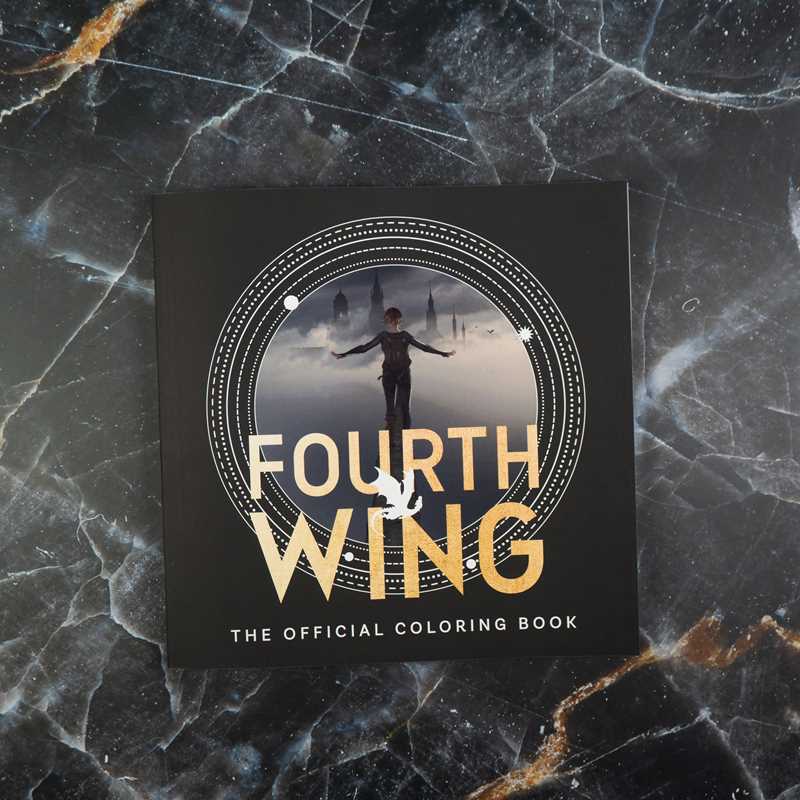 Fourth Wing Coloring Book