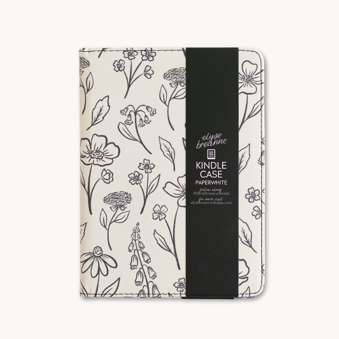 Pressed Floral Kindle Case