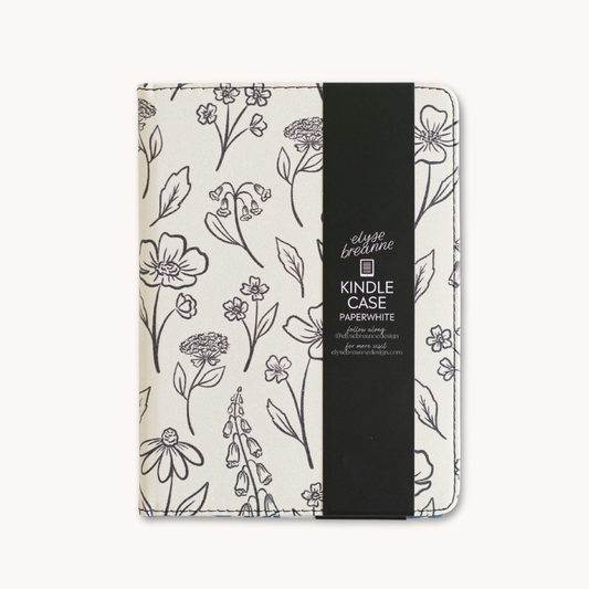 Pressed Floral Kindle Case