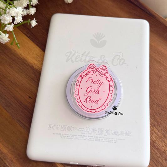 Pretty Girls Read Kindle Grip