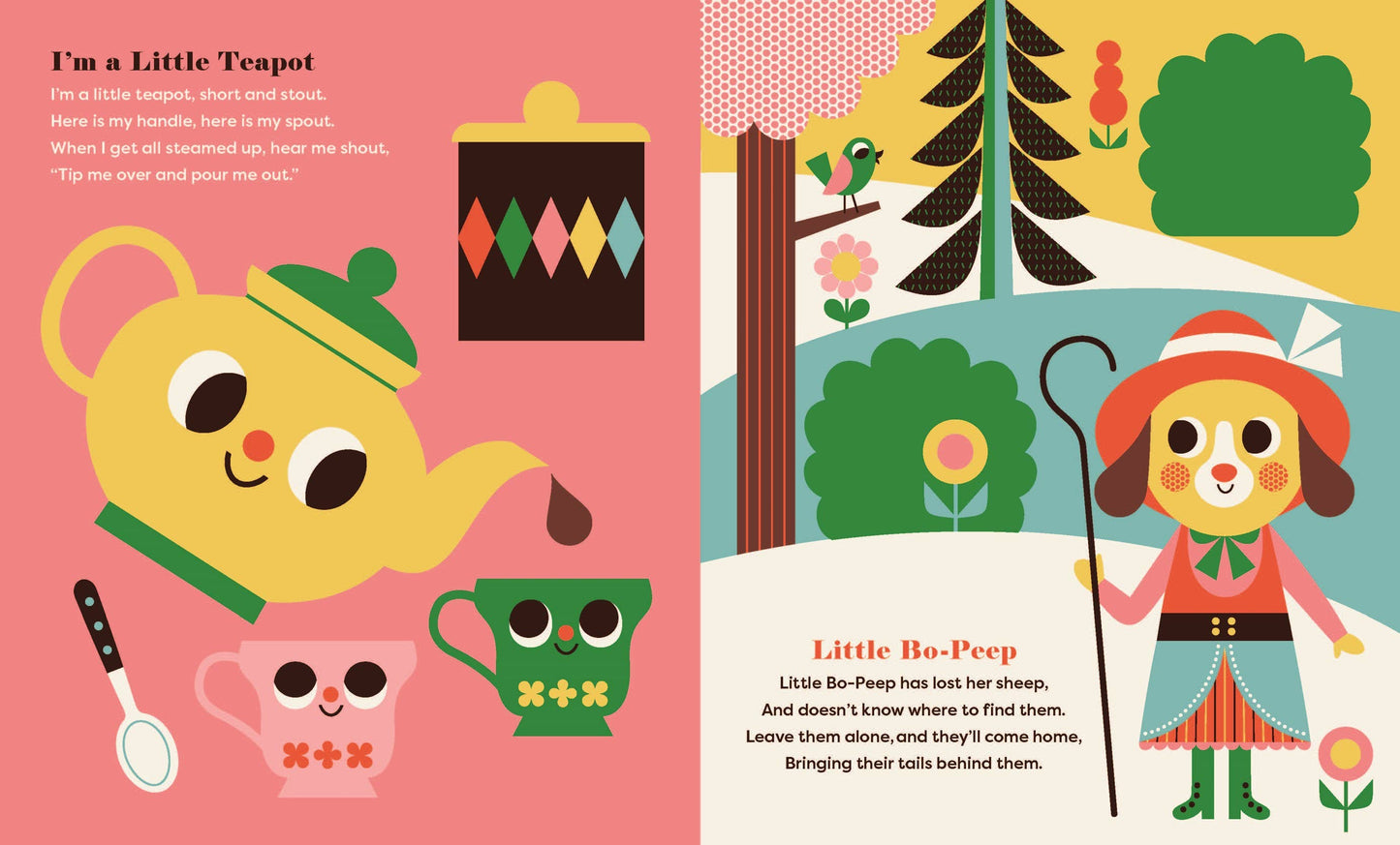 My First Lift-The-Flap Nursery Rhymes: Board Book