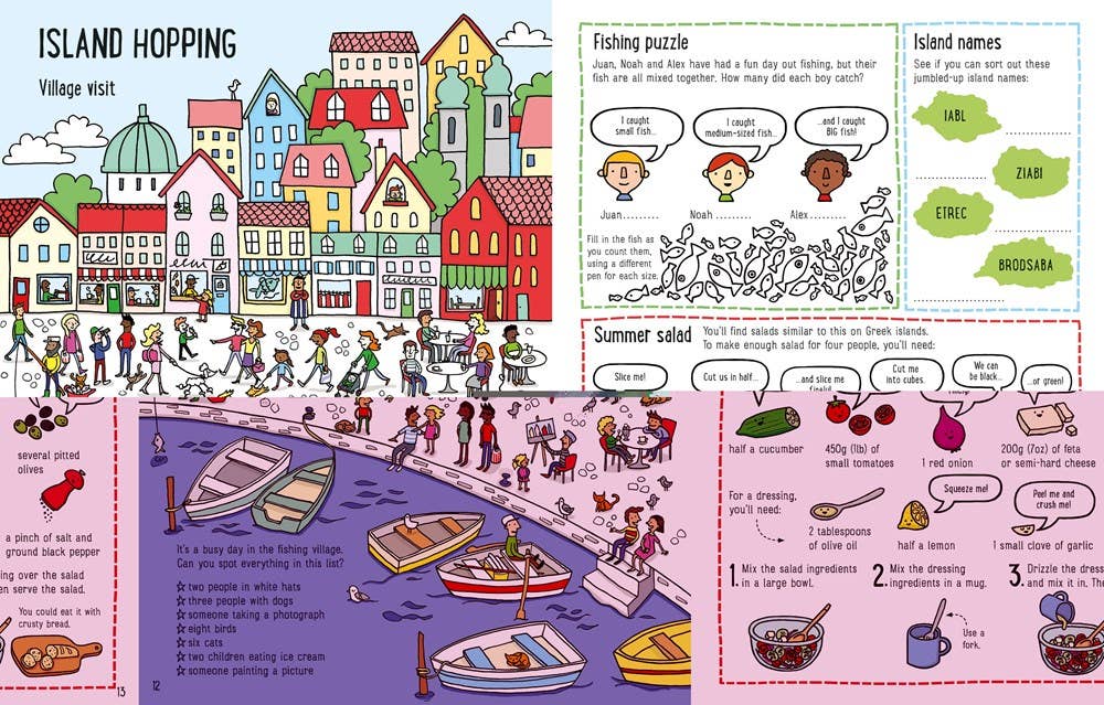 Vacation Activity Book