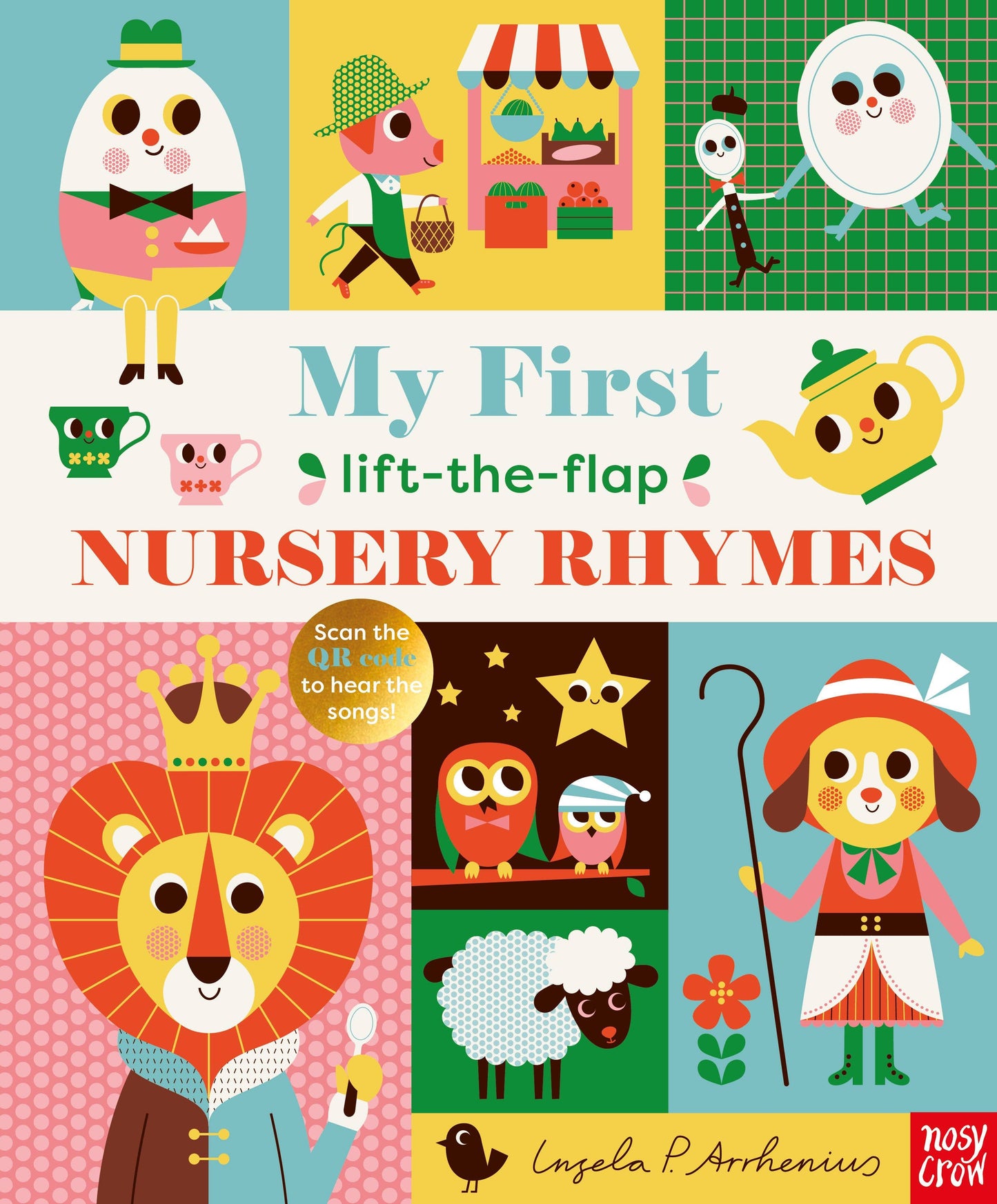 My First Lift-The-Flap Nursery Rhymes: Board Book
