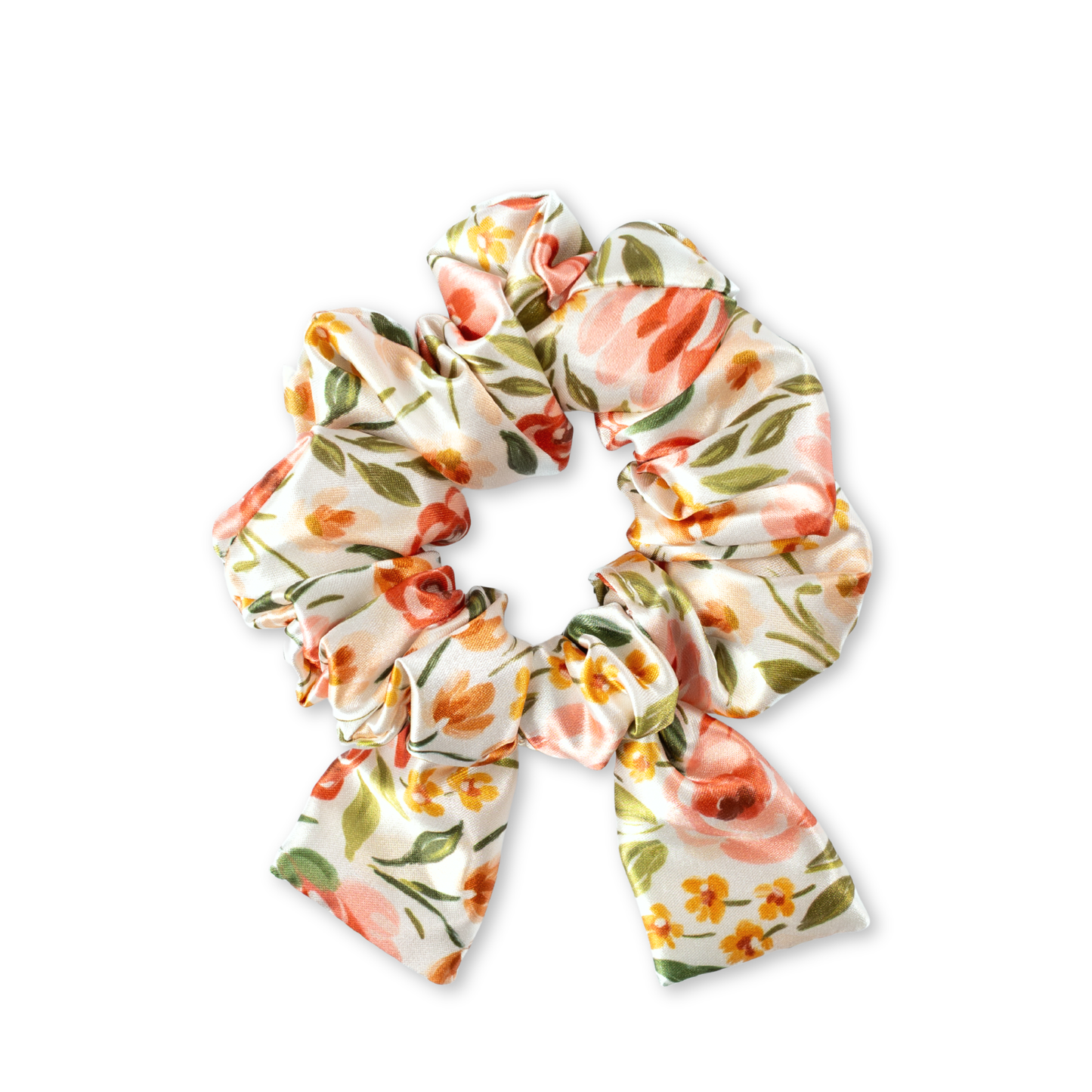 Satin Scrunchie: Terracotta