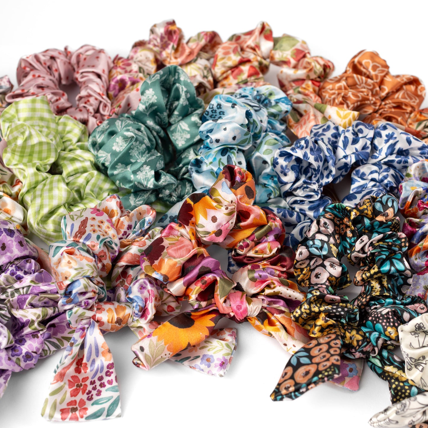 Satin Scrunchie: Terracotta