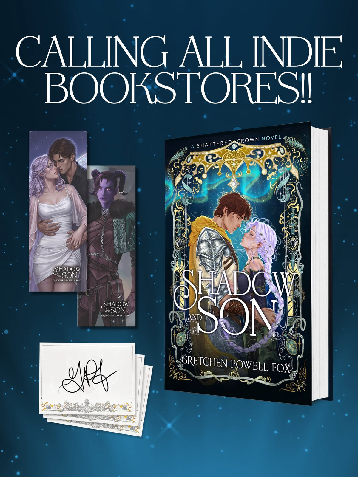 Cover of Shadow and Son by Gretchen Powell Fox