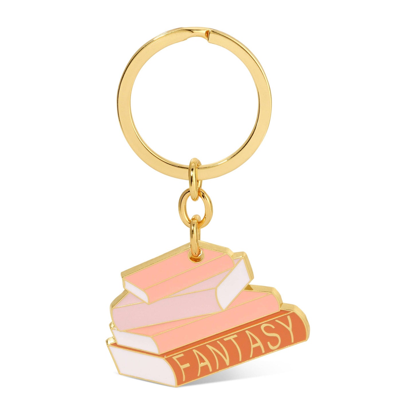 Book Lover Keychain  - Fantasy