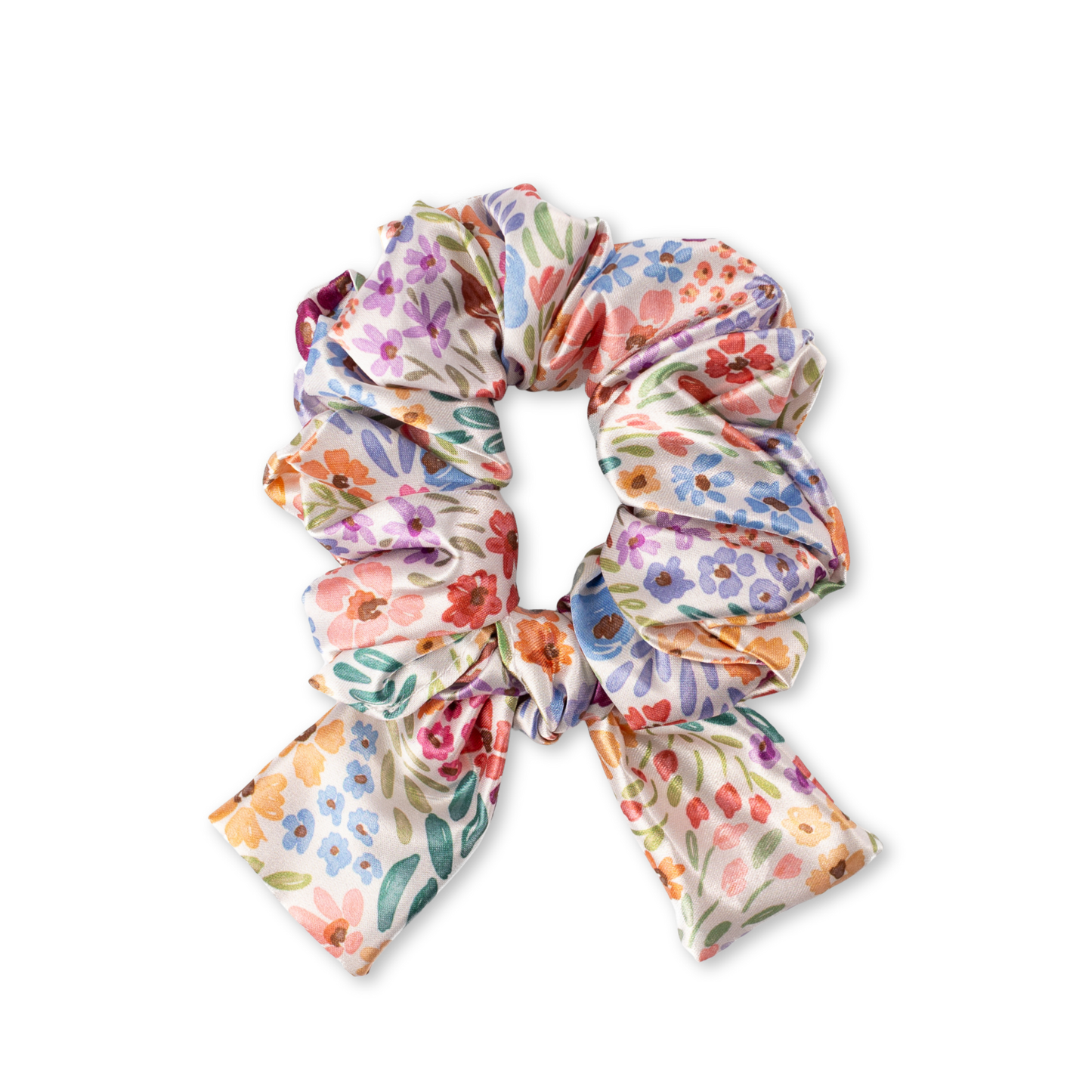 Satin Scrunchie: Terracotta