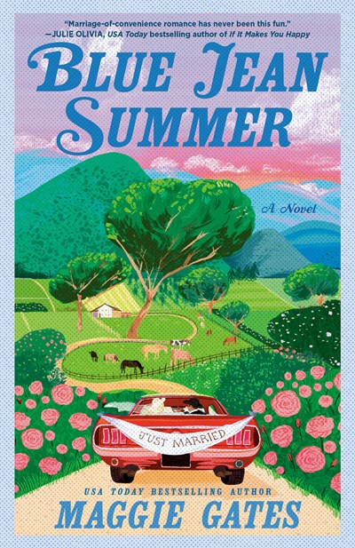 Cover of Blue Jean Summer by Maggie Gates
