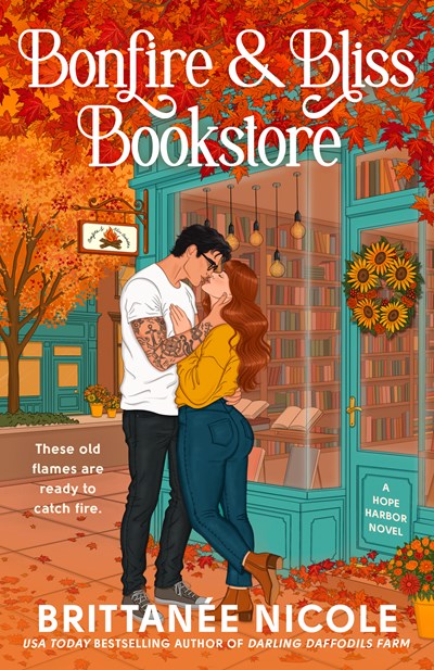 Cover of Bonfire & Bliss Bookstore by Brittanée Nicole