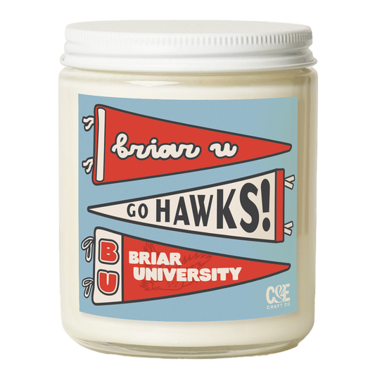 Briar U Pennants Candle - Off Campus