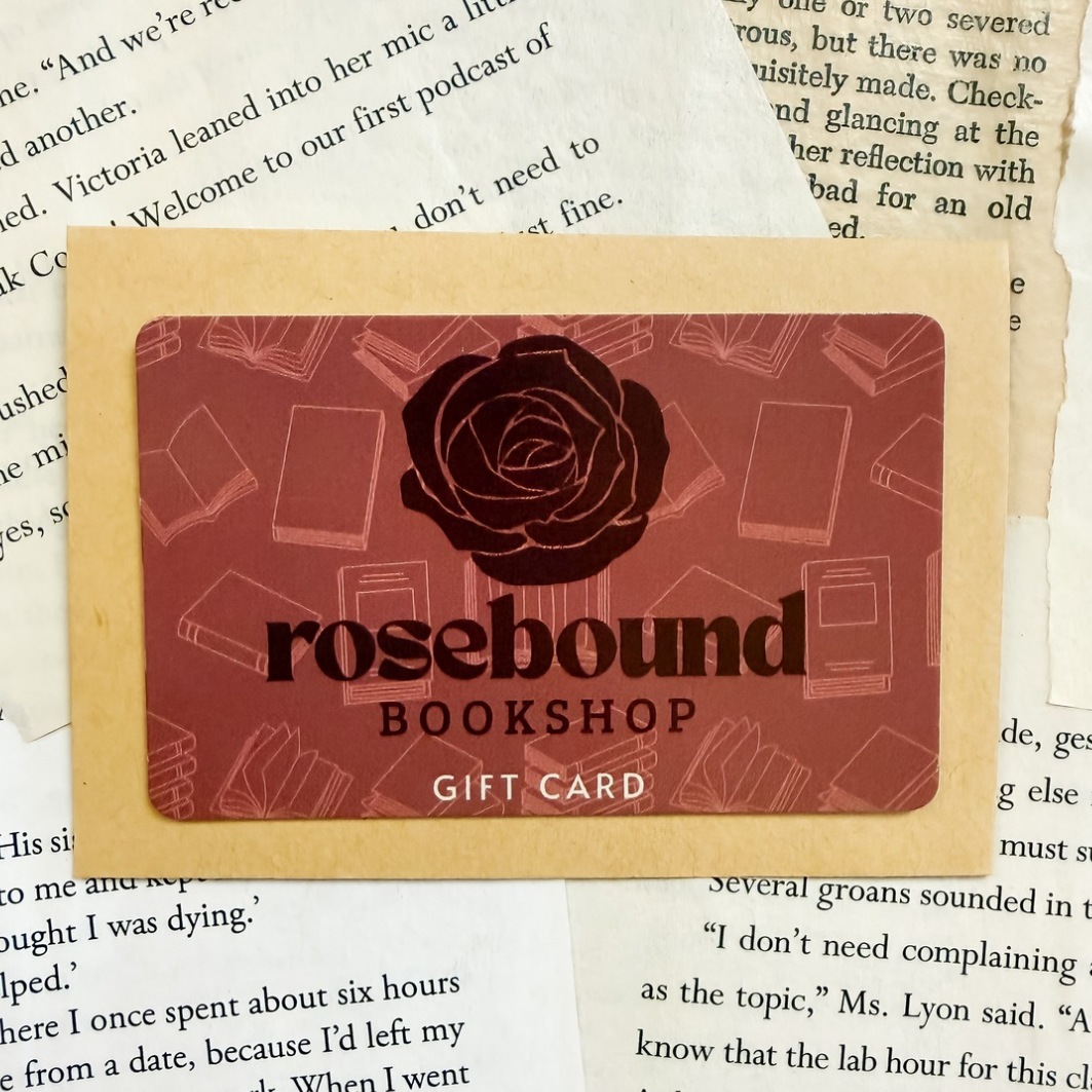 Rosebound Bookshop Physical Gift Card