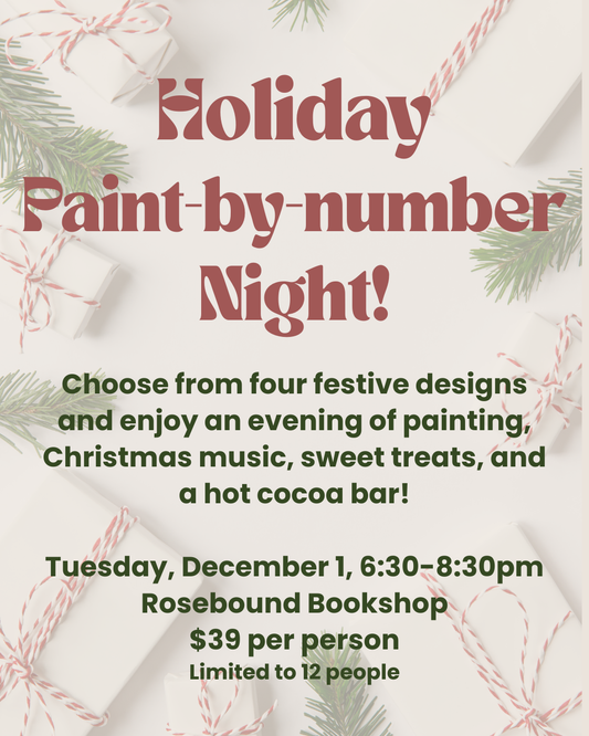 Holiday Paint-by-Number Night - December 1, 2026