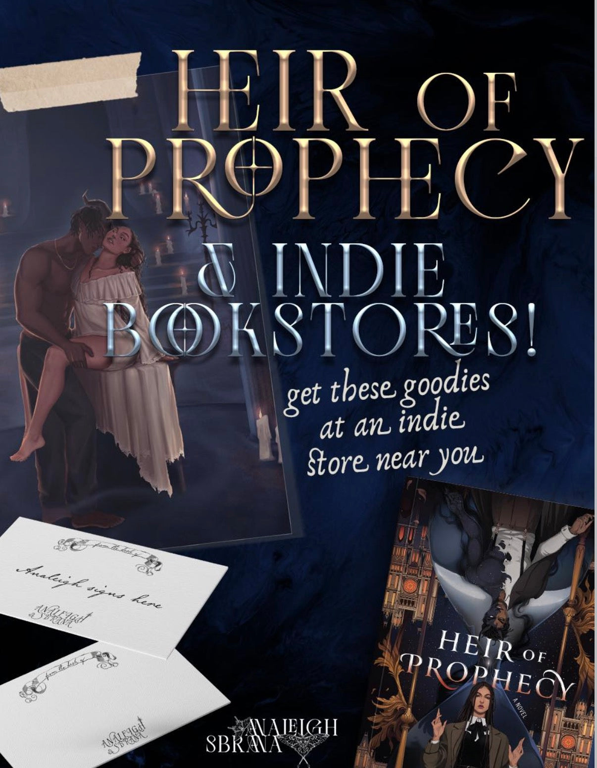 Heir of Prophecy by Analeigh Sbrana - PREORDER