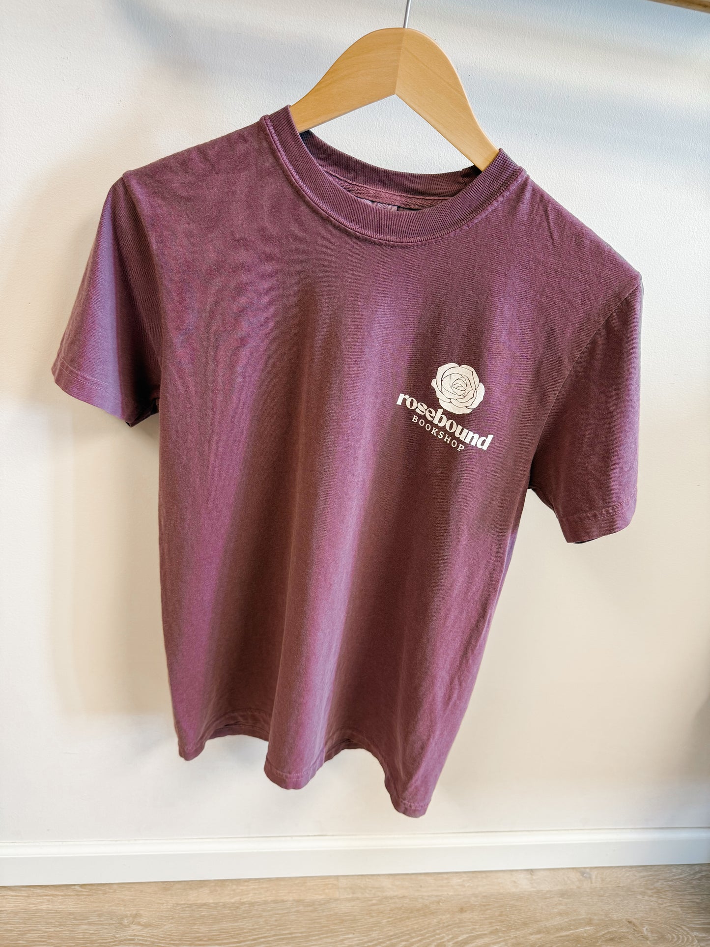 Rosebound Bookshop Storefront T-Shirt