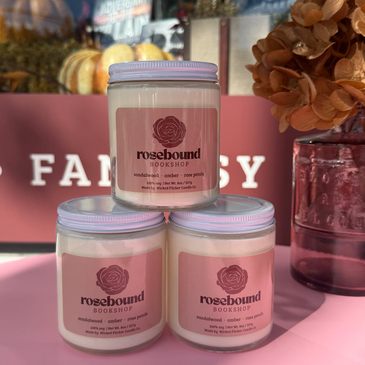 Rosebound Bookshop Candle – photo 2