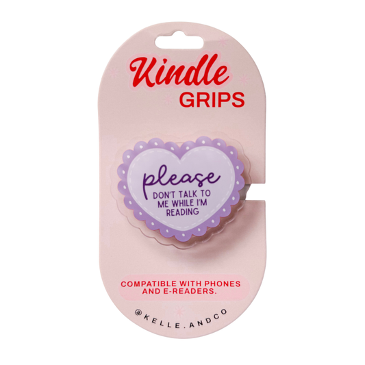 Please Don't Talk Kindle Grip