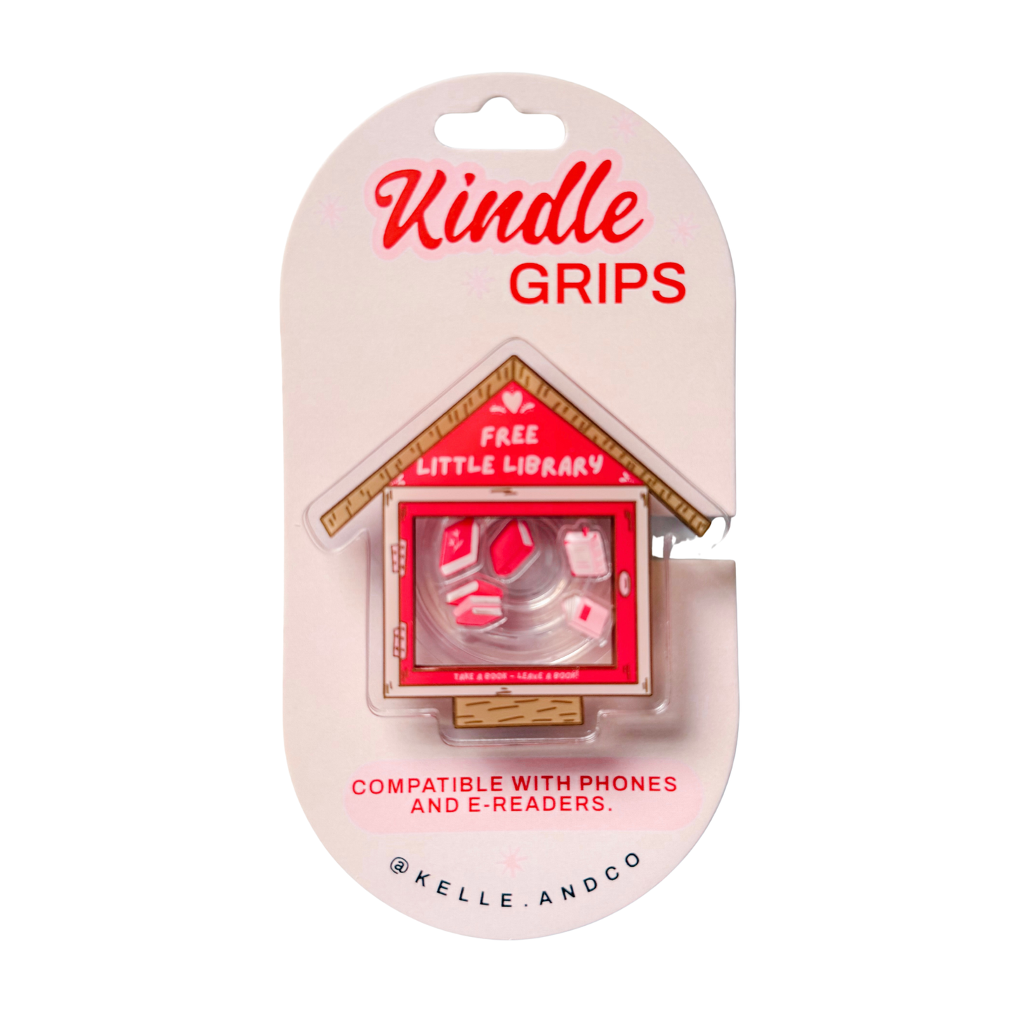 Little Library Shaker Kindle Grip