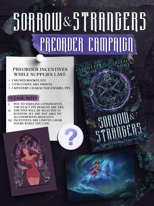 Sorrow & Strangers by Jeanette Rose and Alexis Rune - PREORDER
