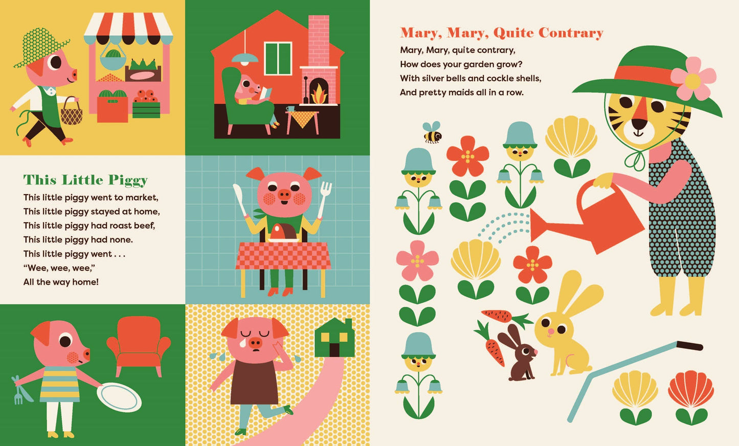 My First Lift-The-Flap Nursery Rhymes: Board Book