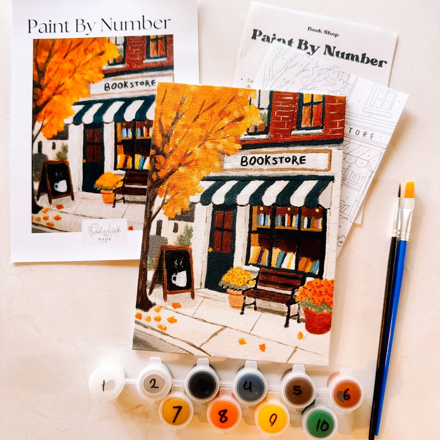 Book Shop Mini Paint By Number
