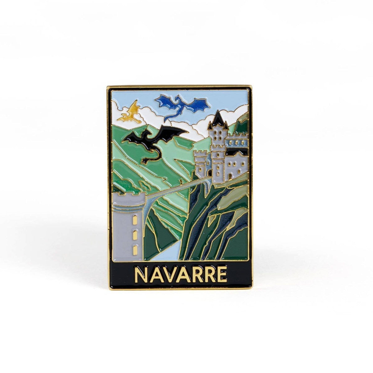 Navarre Destination Enamel Pin | Fourth Wing