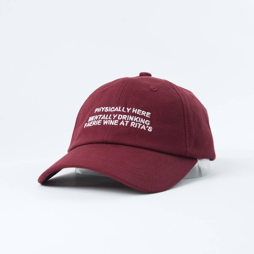 Mentally Drinking at Rita's Bookish Dad Hat