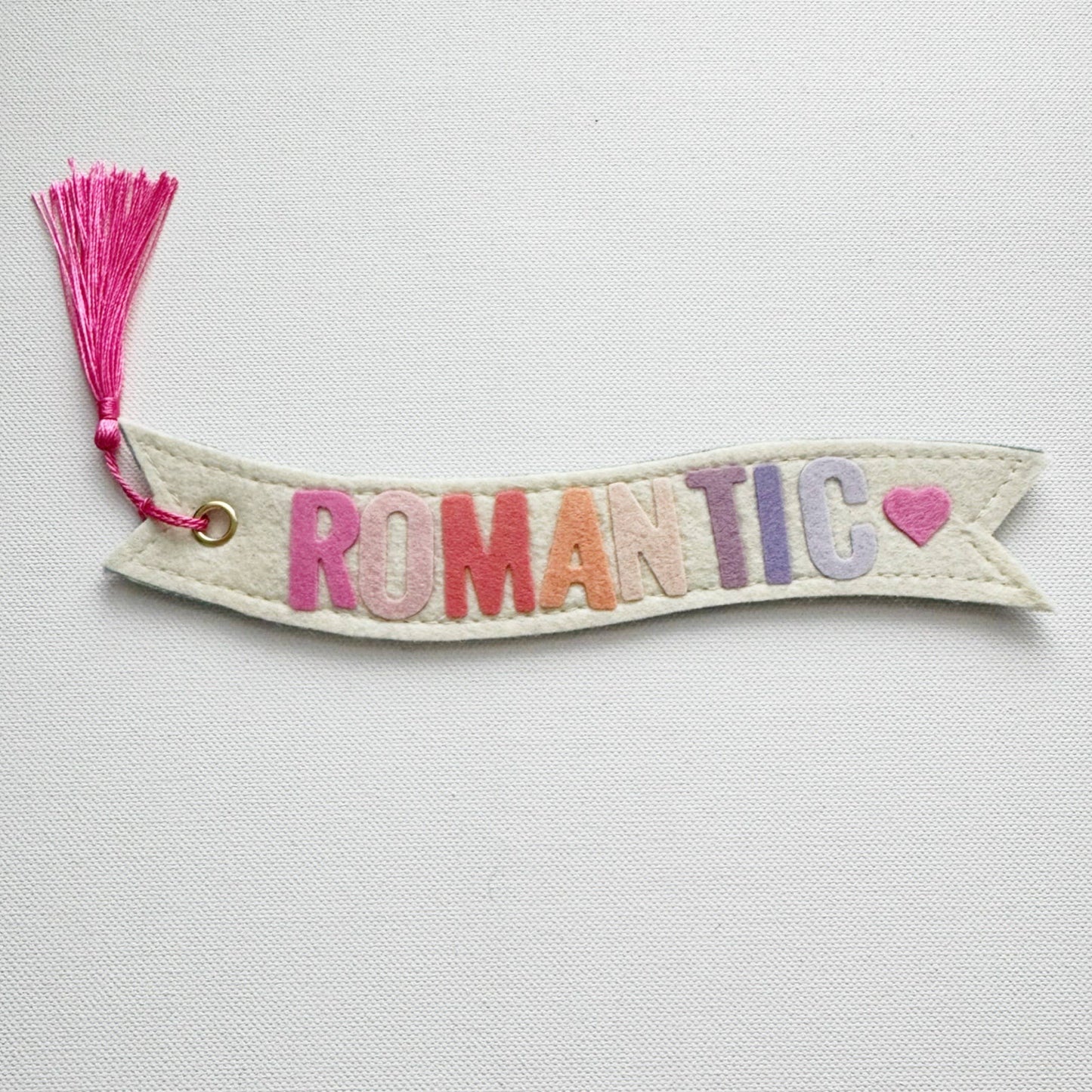 Romantic Felt Bookmark
