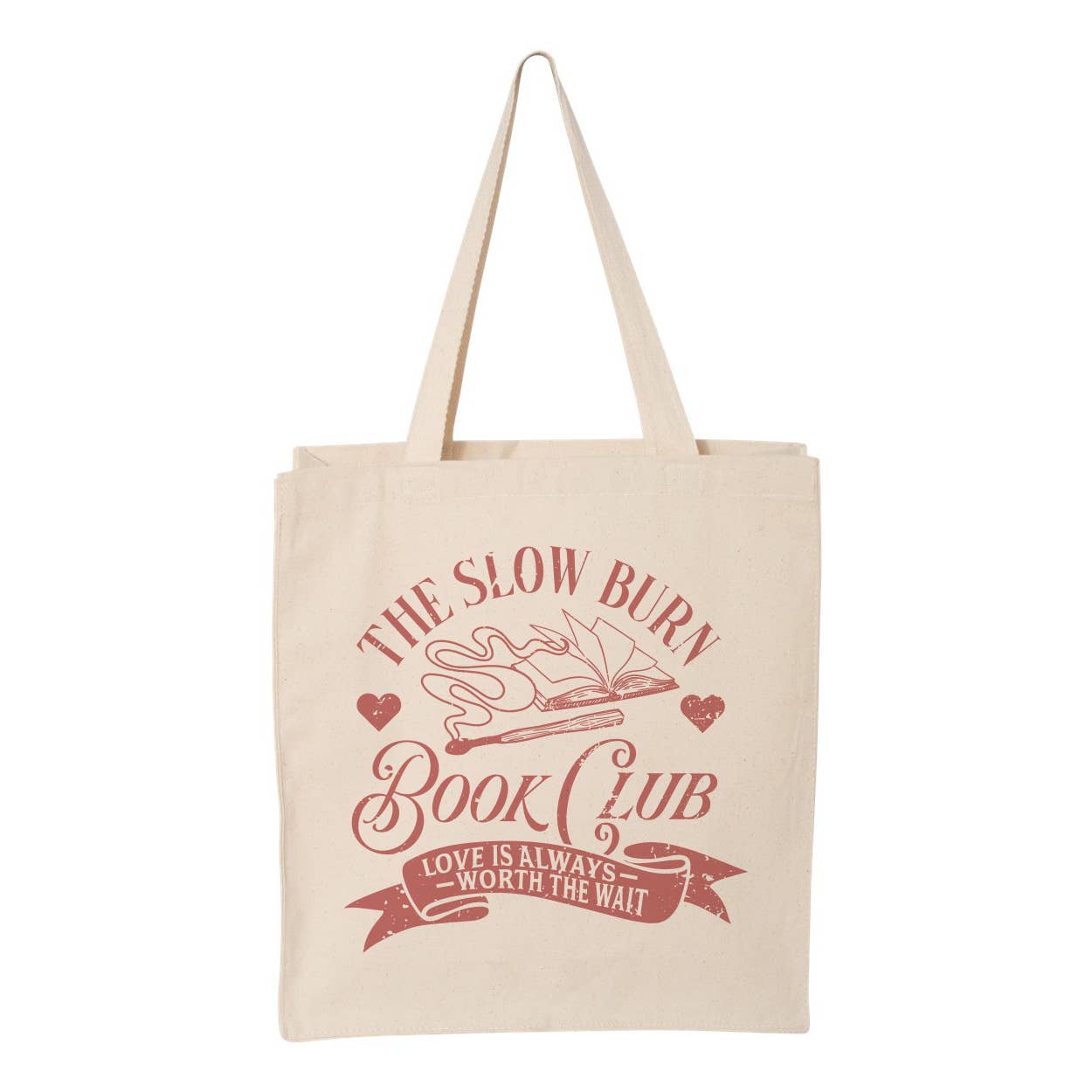 The Slow Burn Book Club Tote Bag