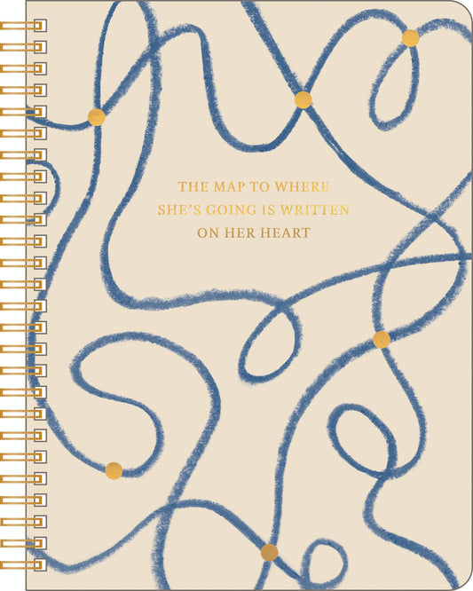 Spiral Ntbk - The map to where she's going